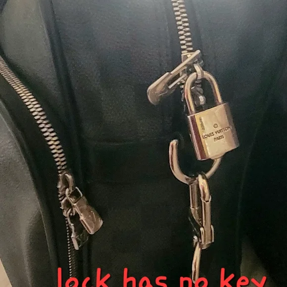 Authentic Louis Vuitton Black Checkered Travel Bag - Picture 2 of 5